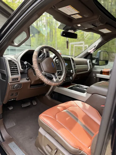 F-150 King Ranch interior — detailed by North Georgia Shine