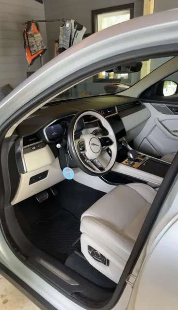 Jaguar interior — detailed by North Georgia Shine